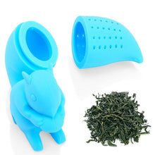 Charger l&#39;image dans la galerie, Infuseur à thé Silicone réutilisable en forme d&#39;Écureuil Mignon.  En stock , Plusieurs couleurs disponibles ! - Perfect Kitchen