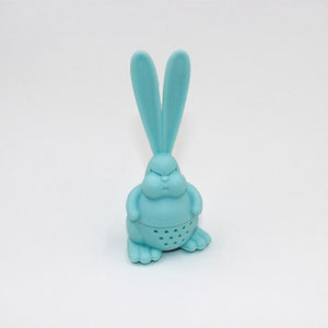 Infuseur à thé Silicone réutilisable en forme de Lapin, rose ou gris, plusieurs coloris disponibles ! - Perfect Kitchen